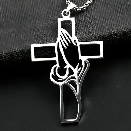 Cross Car Hanging Charm
