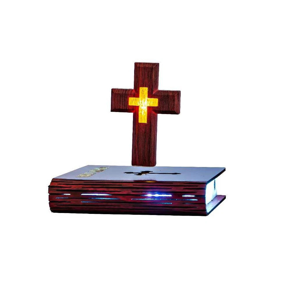 Levitating Bible Lamp