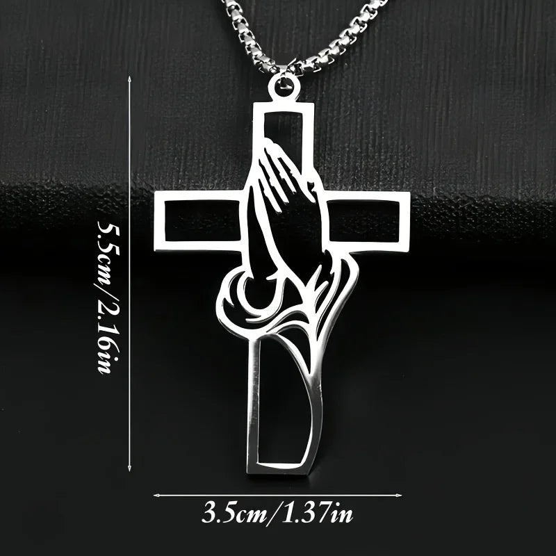Cross Car Hanging Charm