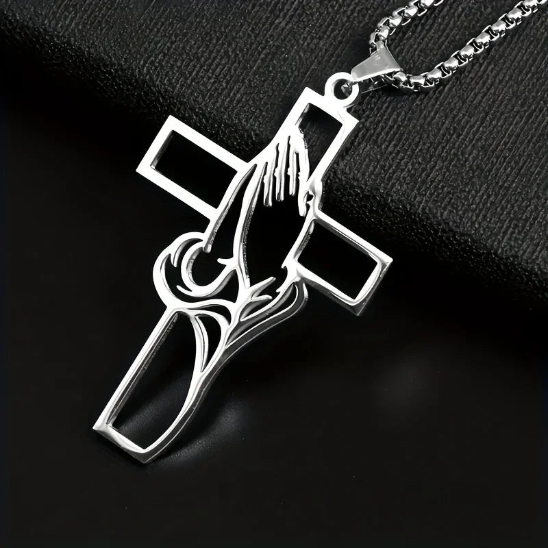 Cross Car Hanging Charm