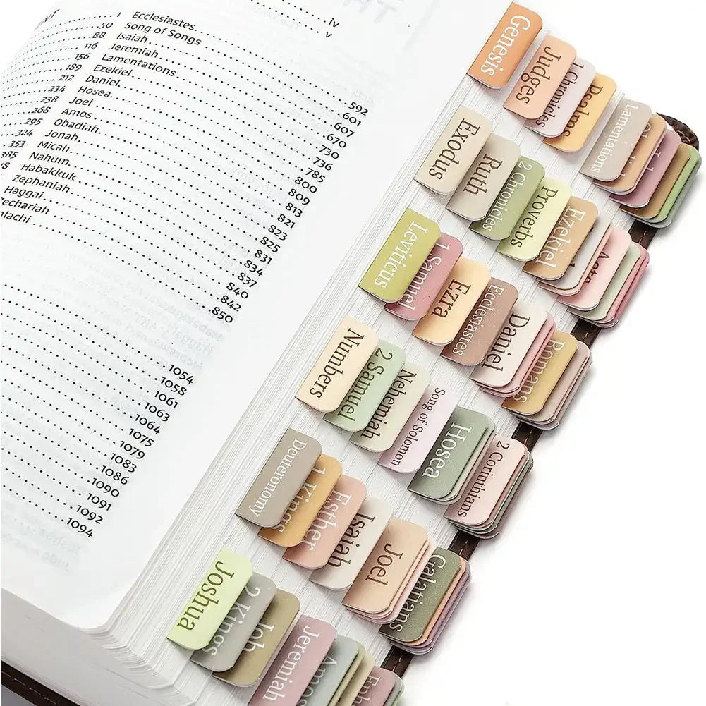 5/6 Pcs Bible Tabs